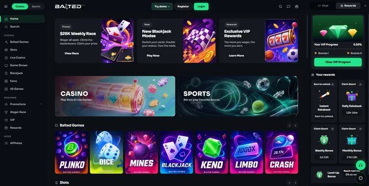 Crypto casino client build